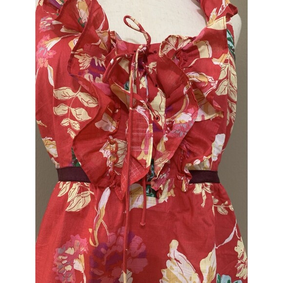 Anthropologie Edme & Esyllte Floral Sleeveless Top Size 8 - Picture 2 of 5